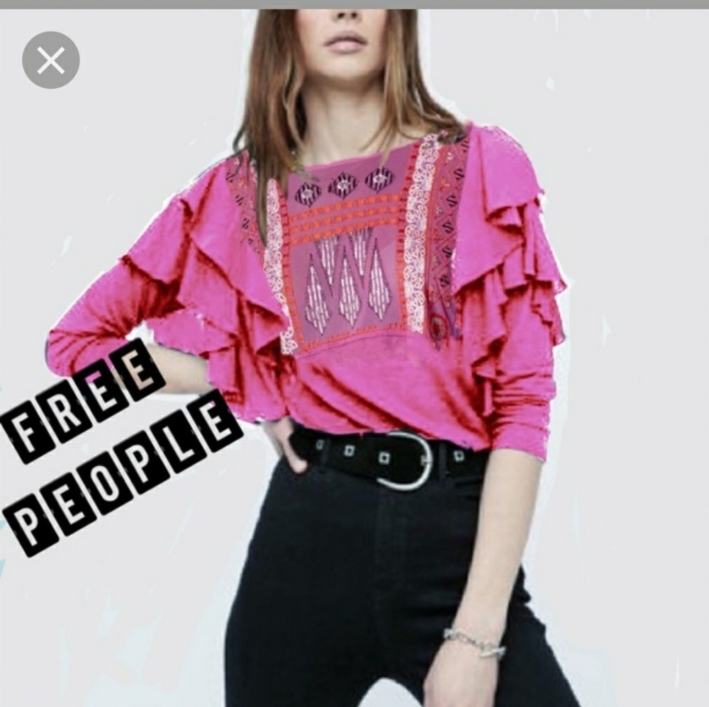 Free People La Cienga Blouse